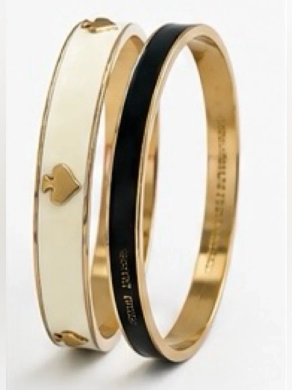Kate Spade New York Enamel Bangle Bracelet Set EUC - Picture 7 of 7